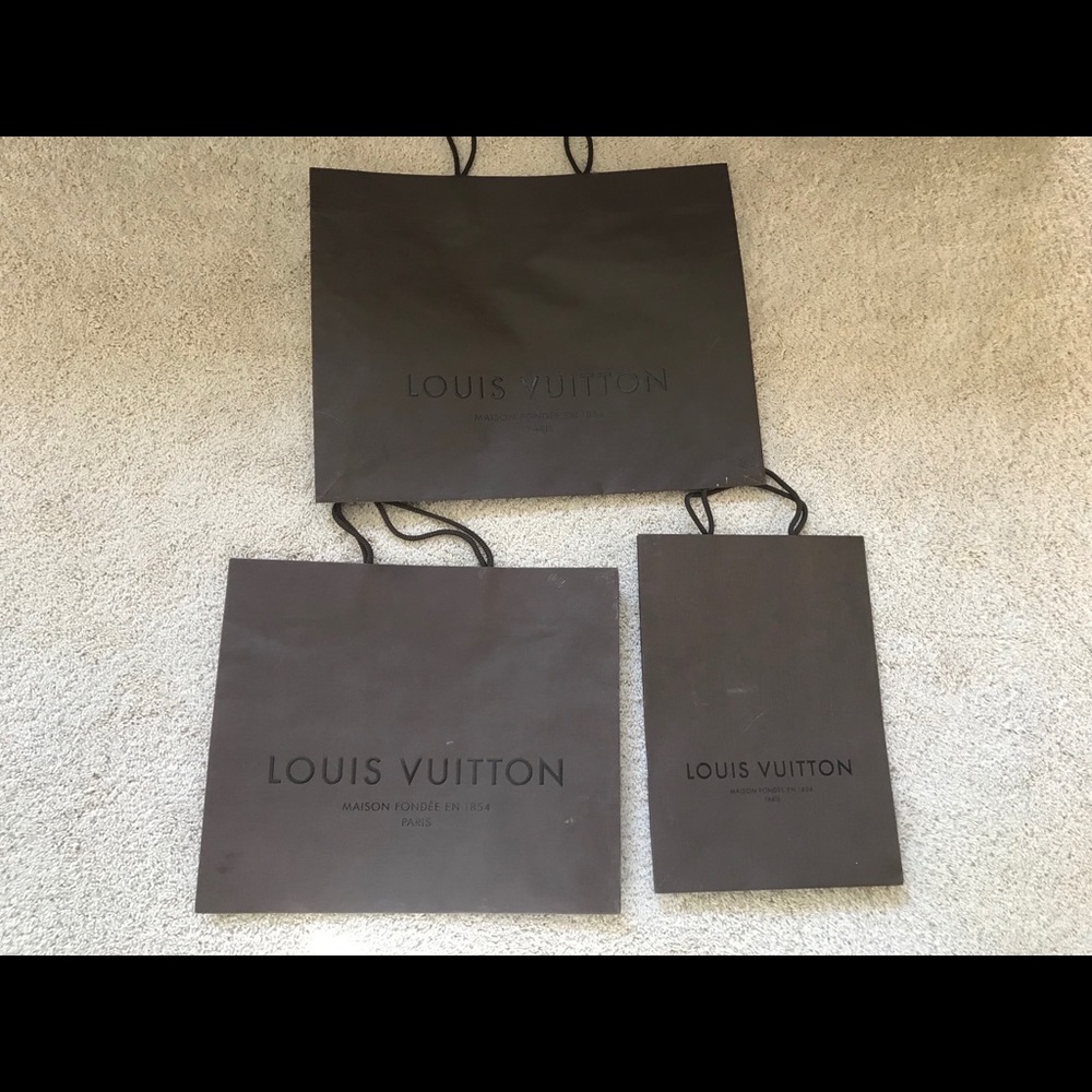 Lot of 3 Original Louis Vuitton Bags